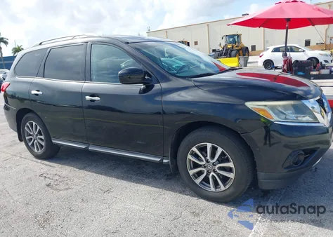 2014 Nissan Pathfinder Sv из США, поврежденный, VIN 5N1AR2MN5EC617455